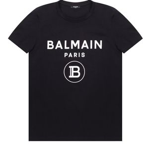 Balmain white logo men's tee  XL